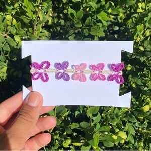 Butterfly friendship threaded bracelet